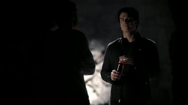 Damon Visits Stefan And Katherine - The Vampire Diaries 2x11 Scene смотреть онлайн