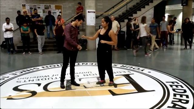 UW/WLU Cuban Salsa Club - Level 1: Enchufla, Kentucky, Dame - October 5/2015 смотреть онлайн