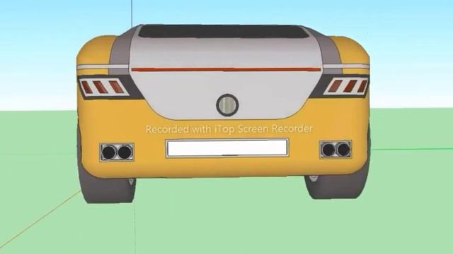 This Car Design on Google SketchUp 3D смотреть онлайн