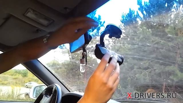 Крепление Highscreen Black Box Drive в машине (X-DRIVERS.RU) смотреть онлайн