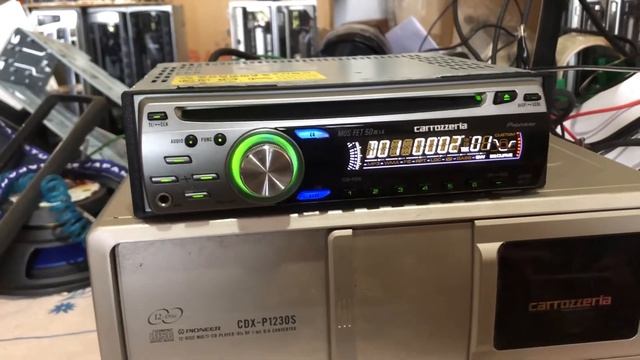(VENDIDO)Cd Player DEH-P510 + Magazine (disqueteira) CDX-P1230S Pioneer Carrozzeria