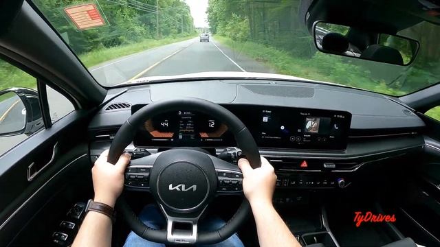 2025 Kia K5 (GT-Line) - POV Test Drive смотреть онлайн
