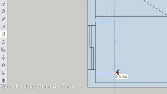 SKETCHUP. Plano de dormitorio 2D. 3ª parte. Añadir mobiliario. Sin ningún conocimiento previo. смотреть онлайн