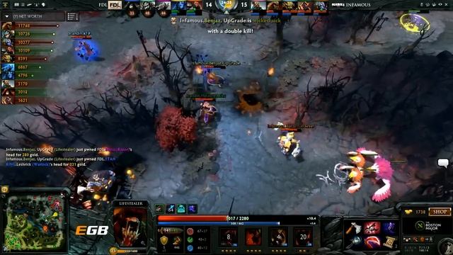 Infamous Vs FDL, Game 1, Boston Major AM Qualifiers