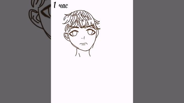 РЕН ЗА:1 МИНУТУ ,2 МИНУТЫ И 1 ЧАС!!!#челлендж #арт #художник #хочуврек смотреть онлайн