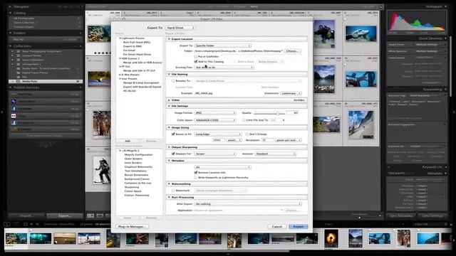 How export your photos as Jpeg for Assignment - Step 2 смотреть онлайн