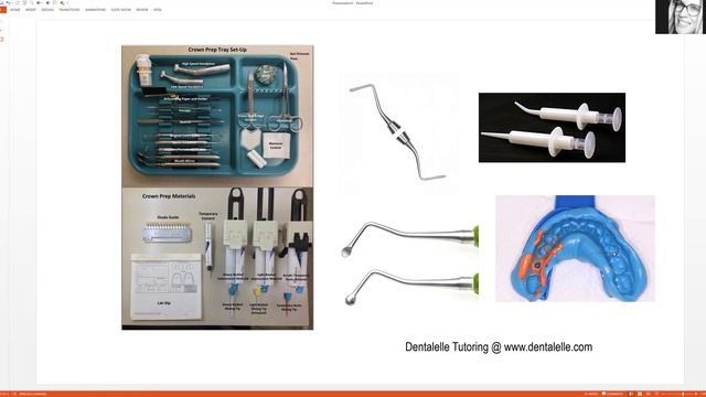 Crown Prep Tray Set Up Procedure Dental Assisting