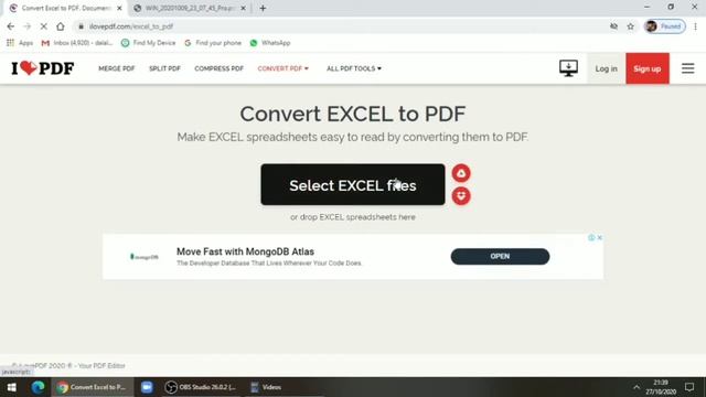 How to Convert Word, Excel Files OR Photos to PDF?? PDF CONVERTING TUTORIAL PART-1| In Mobile and P смотреть онлайн