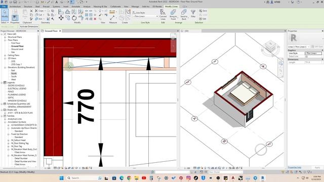 Architectural Modeling in REVIT 2022 and export to Sketchup Pro 2022 (Timelapse) смотреть онлайн