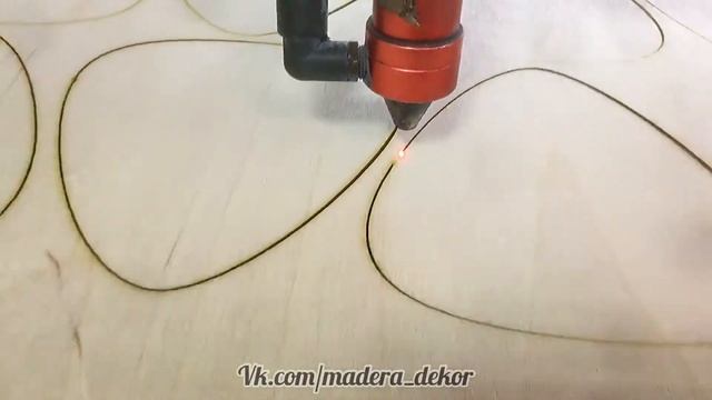 Лазерная резка люстры «Шишка» смотреть онлайн