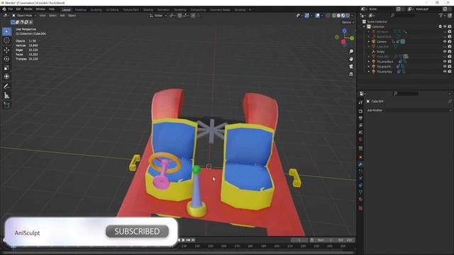 How to rig truck in Blender? | Fastest & Easy way to Rig your vehicles | AniSculpt смотреть онлайн