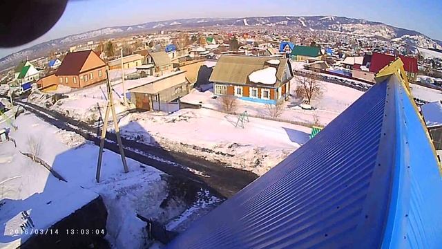 Мыски.Вид с крыши!!!! смотреть онлайн