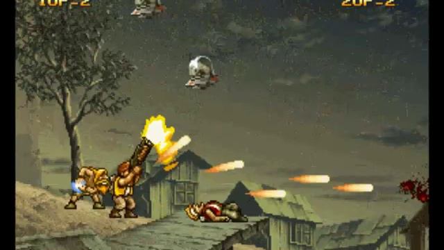 Metal Slug X Прохождение-Mission 4 Меняемся Местами смотреть онлайн