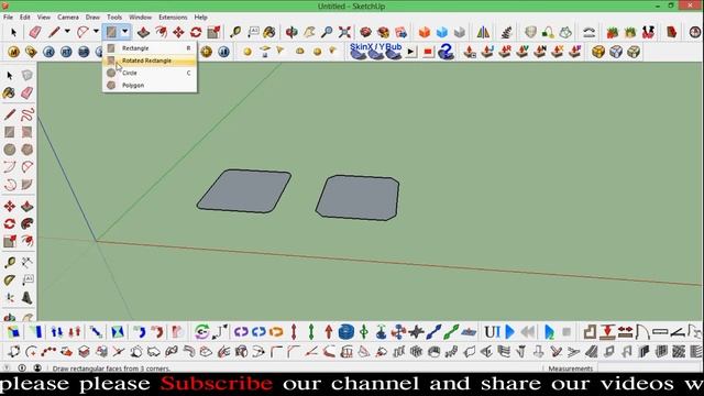 How to use Chamfer and Fillet in SketchUp. смотреть онлайн
