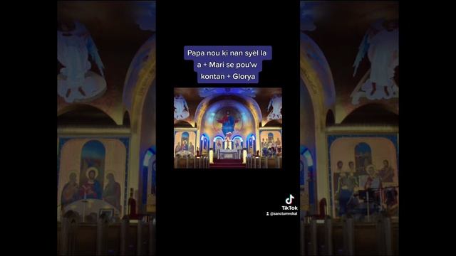 Papa nou ki nan syèl la + Mari se pou'w kontan + Gloria смотреть онлайн