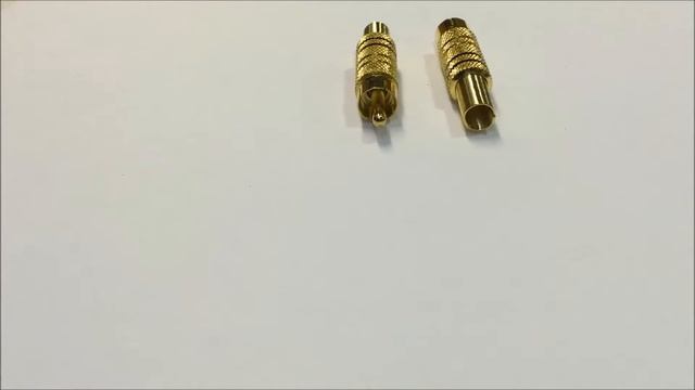 Conector RCA Valueline Macho color dorado/negro distribuido por CABLEPELADO ® смотреть онлайн