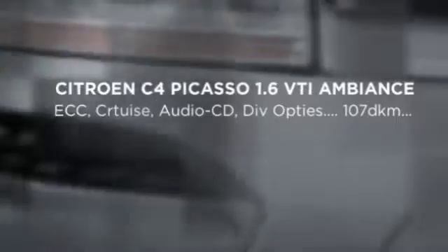 CITROEN C4 PICASSO 1.6 VTI AMBIANCE смотреть онлайн