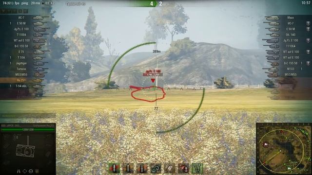 RU 251 - 13 к по засвету ЛБЗ ЛТ 15 на ОБ 260