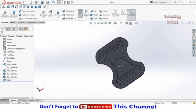 How To Use Forming Tool in SolidWorks Sheet Metal смотреть онлайн