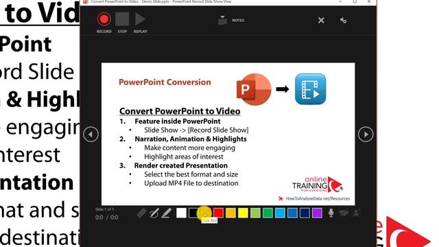How To Convert PowerPoint PPTX into Video MP4: Step by Step Tutorial смотреть онлайн