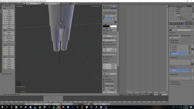 Blender Tutorial: Animate Any Rig With Any Separate Weapon смотреть онлайн