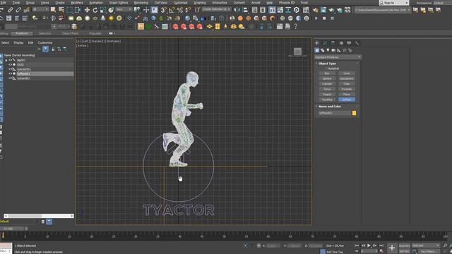Convert Mixamo to Max biped to use for tyFlow Crowd simulation in 3Ds MAX смотреть онлайн