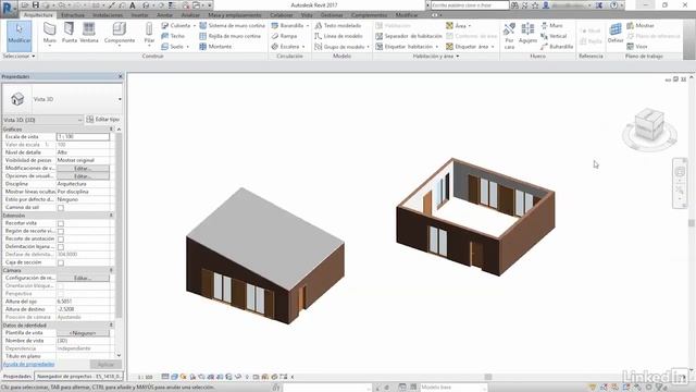Curso Revit 2017 (37/63) - Trabajar con las Pendientes de Una Losa смотреть онлайн