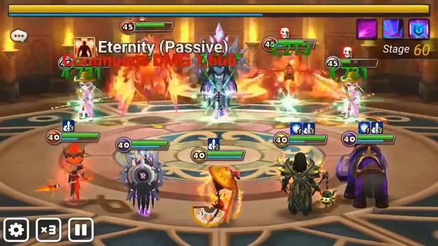 Summoners War TOA Normal 60 Veromos, Perna, Hwadam смотреть онлайн