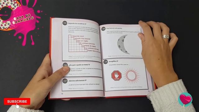 365 acertijos de retos e ingenios 🤔 | mira sus páginas y su interior | libro educativo смотреть онлайн