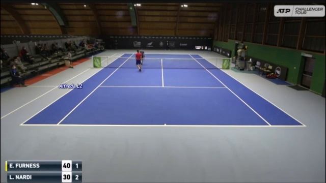 Il colpo del giorno Incredibile Volèe di Luca Nardi a Forli - Great Point смотреть онлайн