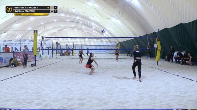 Финал: Озимова / Михалева VS Лукина / Стасевич | WOMEN NEXT A - 19.03.2023 смотреть онлайн