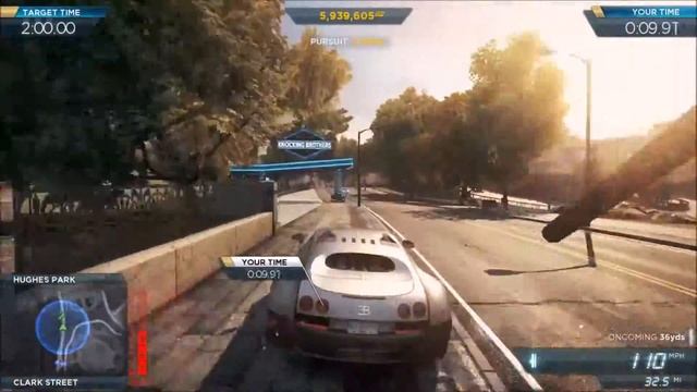 Need for Speed Most Wanted - Bugatti Veyron Super Sport - Liberty Park смотреть онлайн