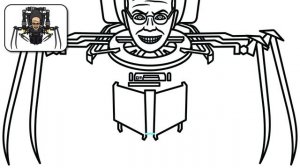 КАК НАРИСОВАТЬ СКИБИДИ УЧЁНОГО 3.0 из Скибиди Туалет