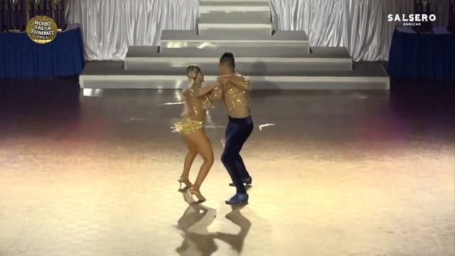 WSS17 - Ricardo & Karen, Chile & Argentina, Professional Salsa Cabaret Final