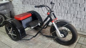 СКУТЕР из колёс автомобиля.