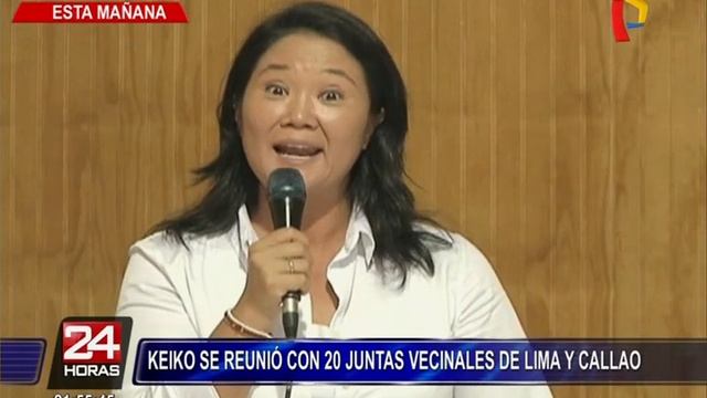Keiko Fujimori: “PPK No Tiene Mano Firme Para Luchar Contra La Delincuencia”
