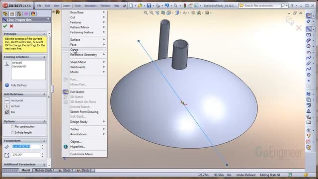 SOLIDWORKS Simulation - Meshing Symmetric Geometry смотреть онлайн