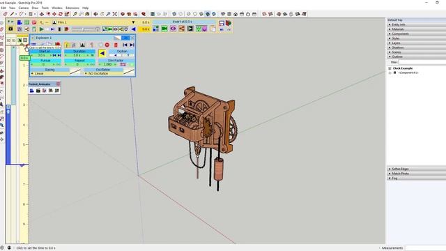 Creating an EXPLODED VIEW ANIMATION in SketchUp using Animator смотреть онлайн