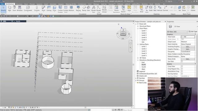 FLOOR and ROOF in Revit - (Revit Architecture Beginner Course-07) смотреть онлайн