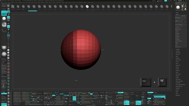 FREE // Primitive & Mesh Fusion IMM Brush Pack for ZBrush смотреть онлайн