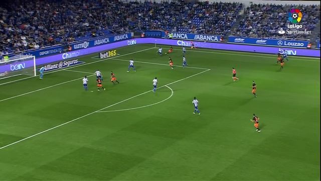 Resumen de Deportivo de la Coruña vs Valencia CF (1-1) смотреть онлайн