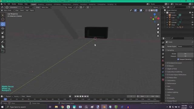 Blender 2.8/9: How to fix view distance in cameras (Fog problem) смотреть онлайн