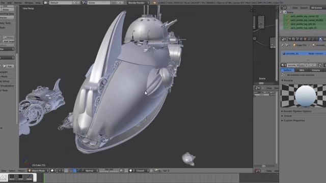 Blender Quick tip №3. Wireframe over mesh смотреть онлайн
