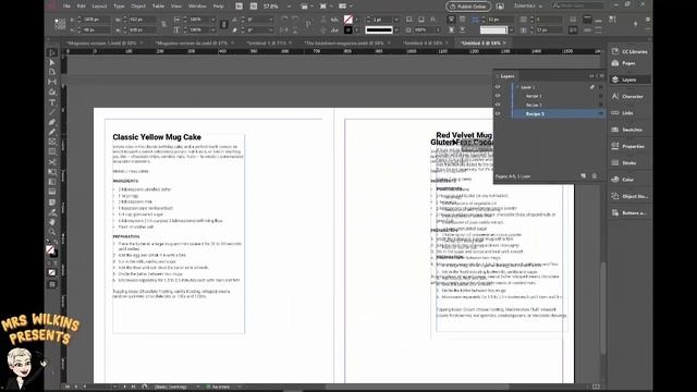 Adding interactive rollover buttons InDesign page layouts part 3 смотреть онлайн
