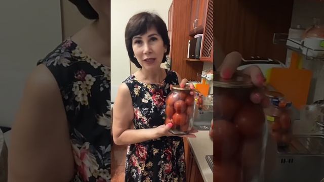 Рецепт смачних солодких помідорів🍅Консервація.