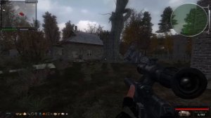 Сталкер путь человека артсклады деревня кровососов бинокль для Баламута