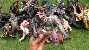 Toy Review Godzilla, mechagodzilla, king ghidorah, T-rex, mosasaurus, megalodon, skibidi
