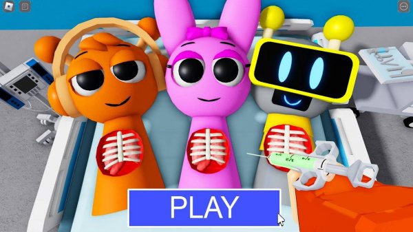 ОПЕРАЦИЯ СПРУНКИ BARRY'S PRISON RUN! HOSPITAL MODE New Scary Obby в РОБЛОКС(#ROBLOX)