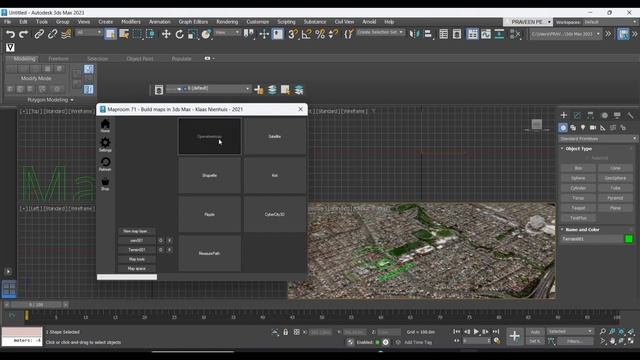 06 GENERATING 3D FROM OSM IN 3DSMAX WITH MAPROOM смотреть онлайн