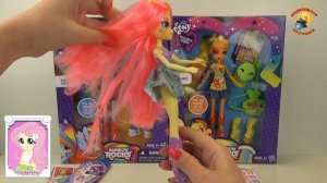 Кукла Флаттершай - распаковка и обзор Девушки из Эквестрии / Equestria Girls